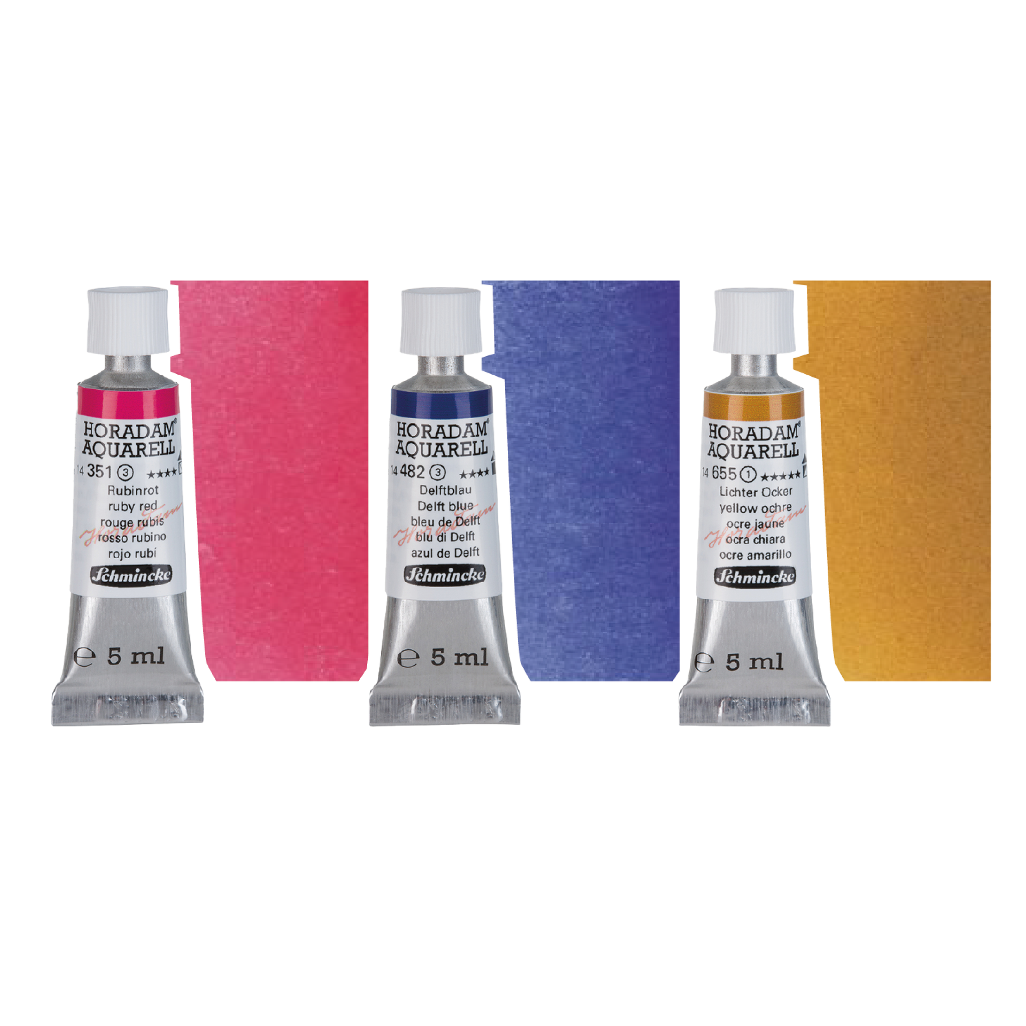 なつきページ Schmincke Horadam なつきセレクト 透明水彩3色セット – Artists