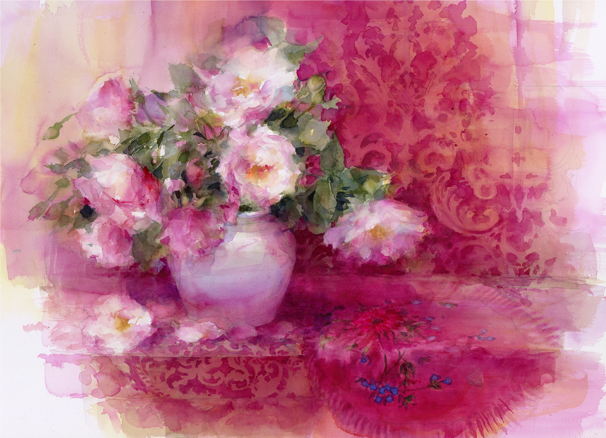 Schmincke Horadam シュミンケホラダム水彩絵具 987 ペオニアピンク