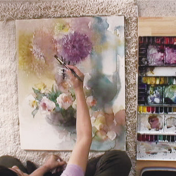 DVD 永山流 水彩画法 -永山裕子 薔薇を描く- – Artists' Rendezvous